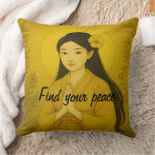 美意識カスタムミニマルな美容禅 クッション (ブランケット)