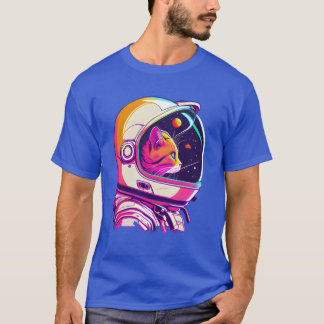 美意識 Vaporwave 宇宙 猫 80年代 90年代 宇宙飛行士 フレンズ Tシャツ