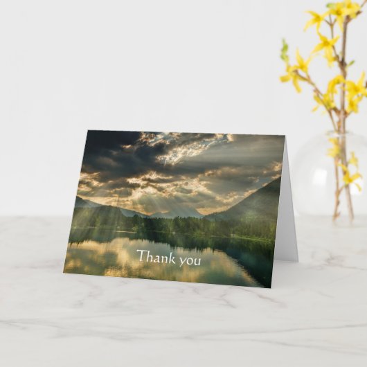 美感謝していしいライトブレイク日の出聖なる書物、 経典 カード (黄色い花)