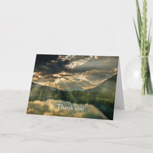 美感謝していしいライトブレイク日の出聖なる書物、 経典 カード (正面)