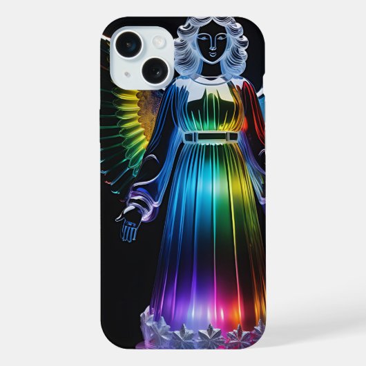 美数々の色の天使 iPhoneケース (裏面)