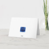 美数々の色の母の日カード サンキューカード (裏面)