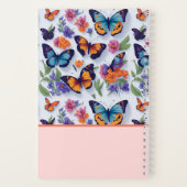 美数々の色蝶キッズスクール ノートブック (裏面)