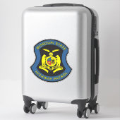 美曽利州高速道路警備 シール (スーツケース)