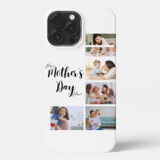 美母の日の贈り物のケース iPhoneケース (裏面)