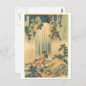 美濃国のYōrōの滝 ポストカード (正面/裏面)