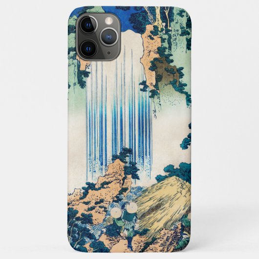 美濃国養老滝葛飾北斎 Case-Mate iPhoneケース (裏面)