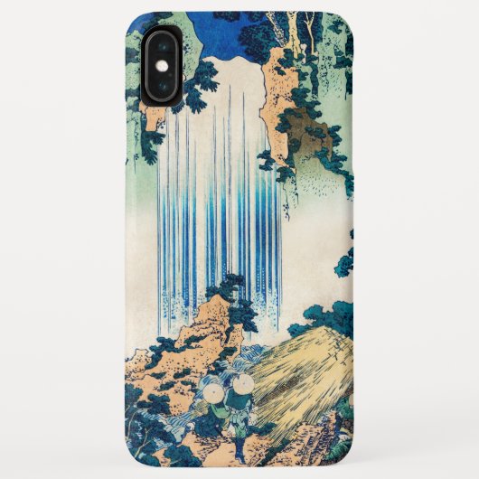 美濃国養老滝葛飾北斎 Case-Mate iPhoneケース (裏面)