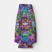 美熱狂するしい抽象芸術圧縮ボトルクールラップ ボトルクーラー (正面)