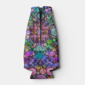 美熱狂するしい抽象芸術圧縮ボトルクールラップ ボトルクーラー (裏面)