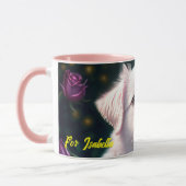 美犬とバラコレクション マグカップ (左)