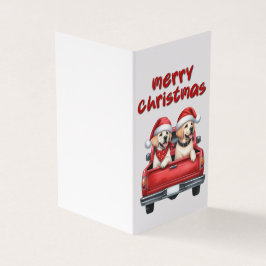 美犬クリスマスカード