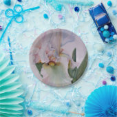 美白独身の虹彩紙プレート ペーパープレート (パーティー)