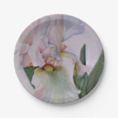 美白独身の虹彩紙プレート ペーパープレート (正面)