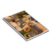 美的かわいい女性のためのジャーナルのノート ノートブック (右側)