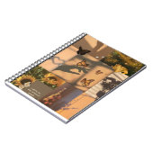 美的かわいい女性のためのジャーナルのノート ノートブック (左側)