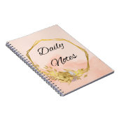 美的かわいらし日記 ノートブック (右側)