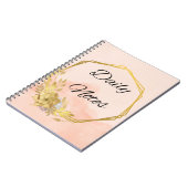 美的かわいらし日記 ノートブック (左側)