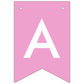 美的なピンクのガレンタインの友人のバレンタインデー バンティングフラッグ (第2の旗)