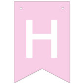 美的なピンクのガレンタインの友人のバレンタインデー バンティングフラッグ (第1の旗)