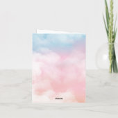 美的な夢想的な蝶 カード (裏面)