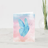 美的な夢想的な蝶 カード (正面)