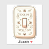 美的な本好きの世界読の本 シール (シート)