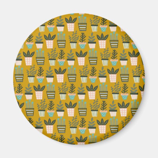 美的な植物芸術 マグネット (正面)