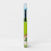 美的な猫ピクニックかわいいモダン Case-Mate iPhoneケース (裏面/左)