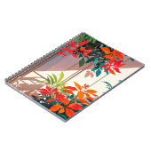 美的な緑，家の装飾アート，自然プリント, ノートブック (左側)