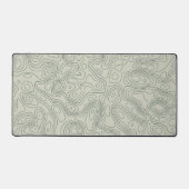 美的な自然インスパイア地形 デスクマット (正面)