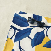 美的な花柄 ビーチタオル (インサイチュ)