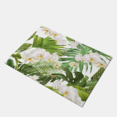 美的な花模様 ドアマット (アングル)