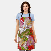 美的な花 エプロン