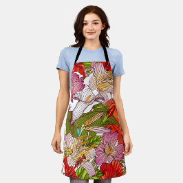 美的な花 エプロン