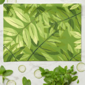 美的な花 キッチンタオル (折り畳み)