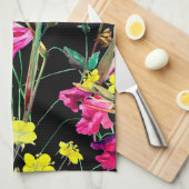 美的な花 キッチンタオル (四つ折り)