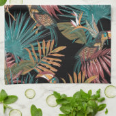 美的な花 キッチンタオル (折り畳み)