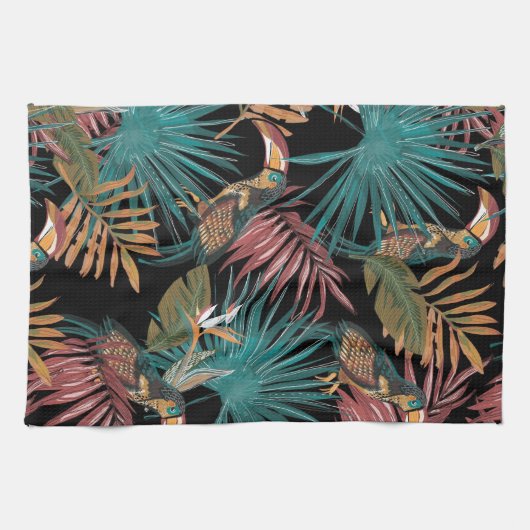 美的な花 キッチンタオル (横)