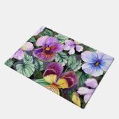 美的な花 ドアマット (アングル)