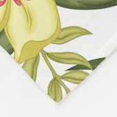 美的な花 フリースブランケット (角)