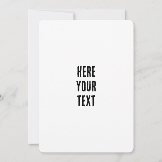 美的な花 招待状 (裏面)