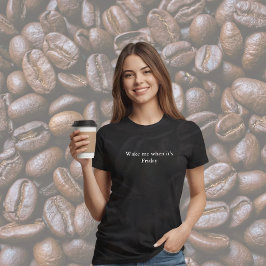 美的な衣装引用文が金曜日になったら目を覚ます Tシャツ