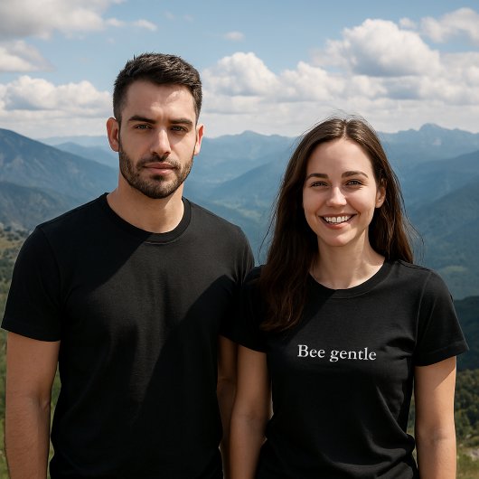美的な衣装引用文ビー優しい Tシャツ
