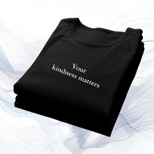 美的な衣装引用文レットやさしさ開花 Tシャツ