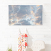 美的な雲の旗 横断幕 (インサイチュ)