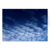 美的な雲カード (正面横)