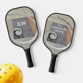 美的に楽しいゴールデンスパイラル ピックルボールラケット