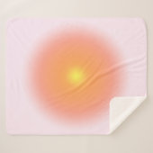 美的アウラグラデーションカラー  シェルパブランケット (正面(横))