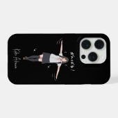 美的アニメ制服女の子カスタマイズ可能 iPhoneケース (裏面横)